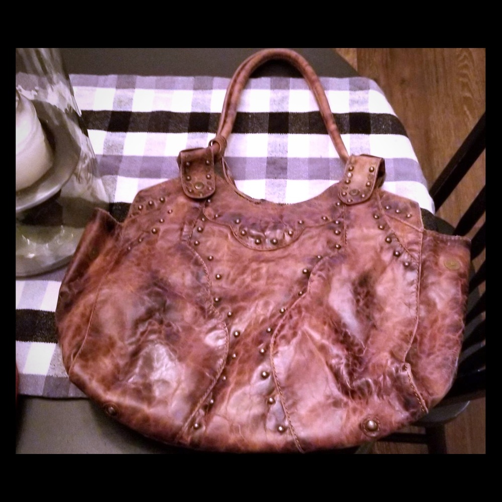 Frye Hobo distressed bag